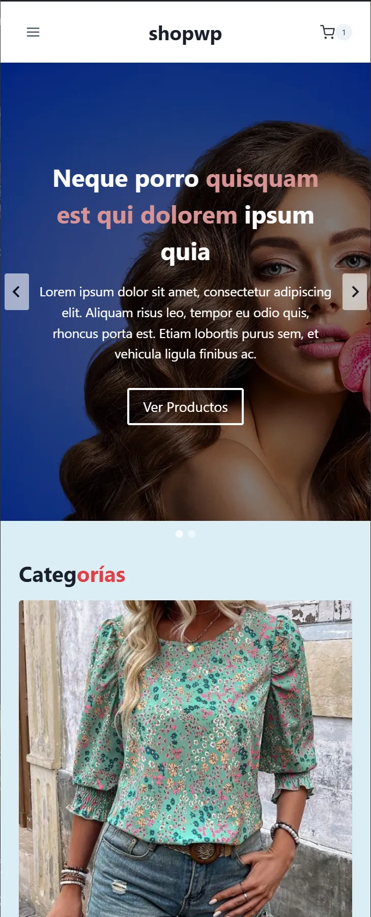 commerce responsive