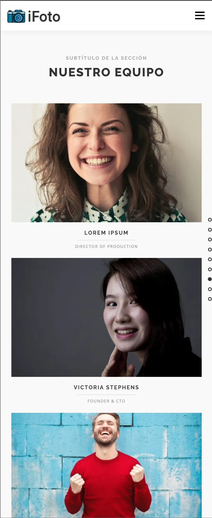 ifoto responsive team