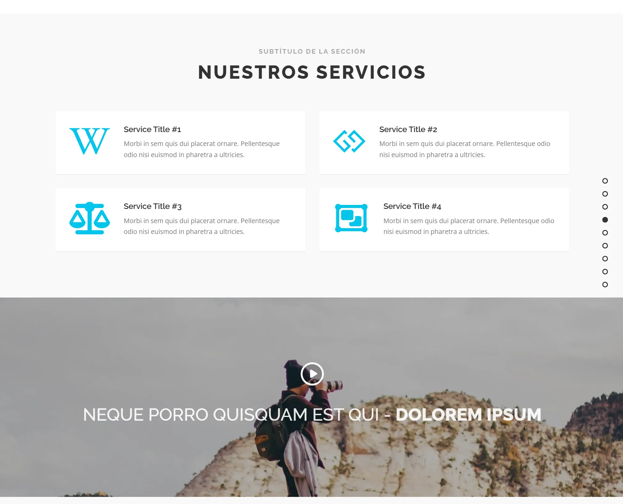 ifoto services and video section