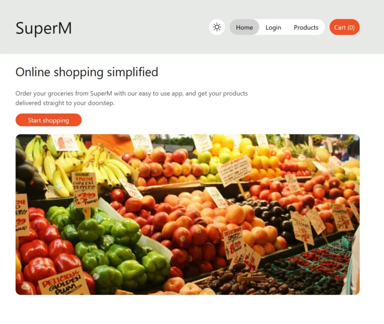 SuperM - react project
